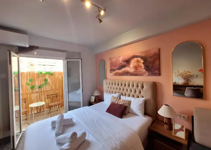 Stylish&central Apt Near Acropolis - Avdi Square